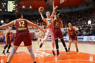 UMMC defeated Nadezhda in the EuroLeague