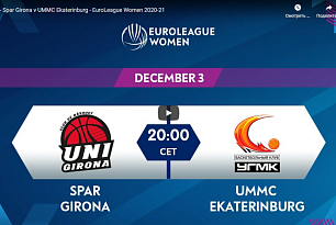 Girona v UMMC Ekaterinburg - EuroLeague Women - 2020/21