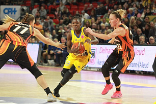 UMMC kicked off the EuroLeague by recording the win in Belgium 