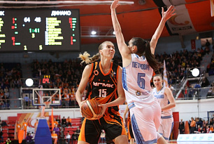 UMMC defeated Dynamo twice in the Final. Series score is 2:0.