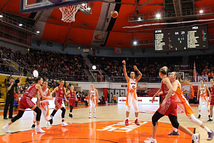 UMMC competing in Ekaterinburg crushed MBA Moscow