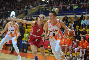 UMMC advanced to the Russian Cup Semi-Finals after blowing out MBA Moscow 