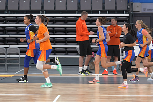 UMMC basketball players prepare for the new season